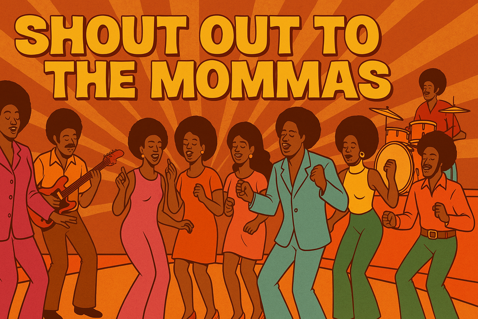 Shout Out to the Mommas – A Funky 70s Groove from the KRE8 Basement